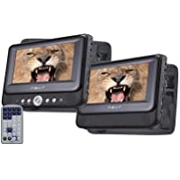 Nevir DVD PORTATIL 7 X2 NVR-2772DVD-PDCU Negro USB